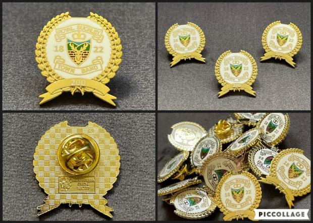 The Leader: Bicentenary badges for the Royal Buckley Town Band