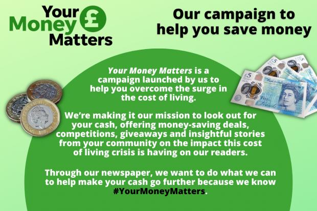 The Leader: Your Money Matters campaign logo