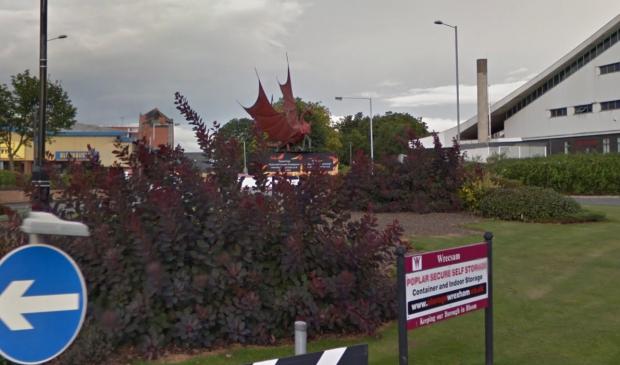 The Leader: 'Morag' on the roundabout in 2014. Image: Google maps