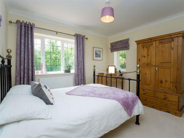 The Leader: One of the bedrooms (image: Halls Holdings Ltd)