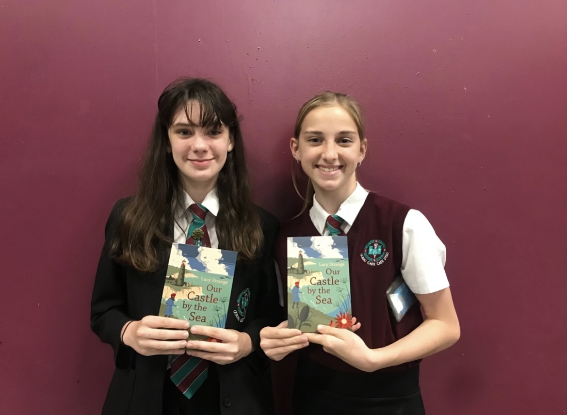 Evie Ellis and Isabella Lally, Year 8, both chose Our Castle by the Sea, by Lucy Strange.