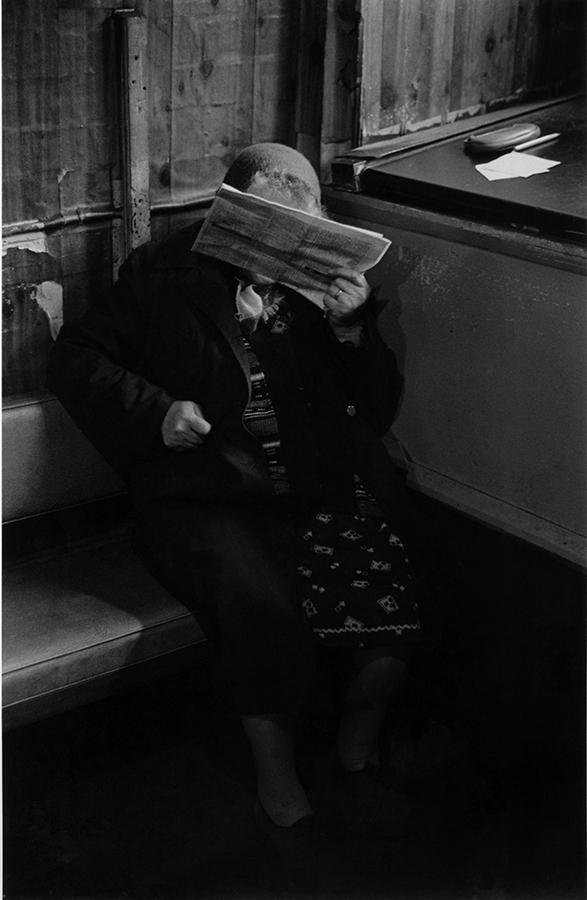 The Leader: In the bookies at Cefn Mawr. Photo: Malcolm Glover