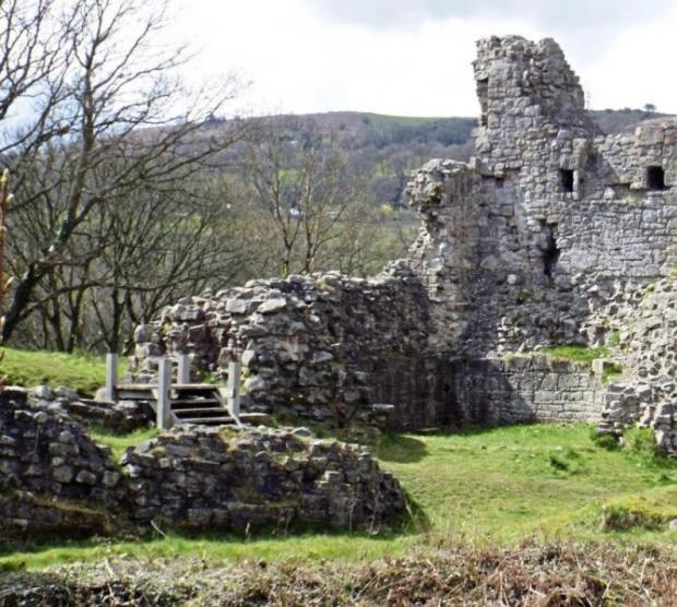 The leader: Caergwrle Castle