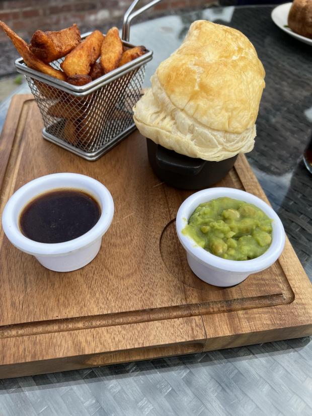 The Leader: Slow-cooked steak and beer pie £16.95 The Leader - Newsquest
