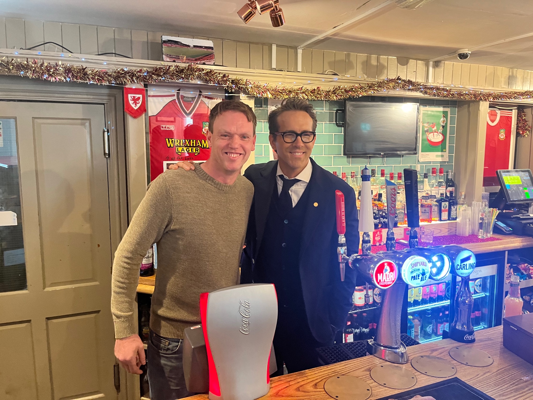 Wrexham: Ryan Reynolds describes Wayne at The Turf as 'royalty' - Vimarsana News