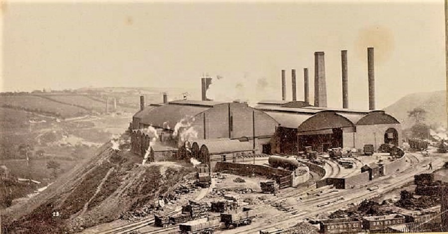 Brymbo Steelworks. Photo courtesy of Richard Jones