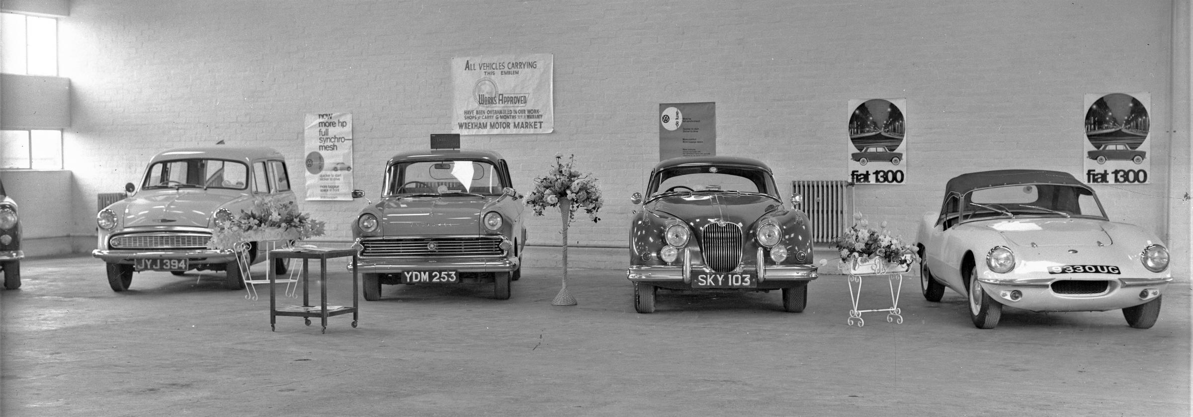 Wrexham Car Market, 1962