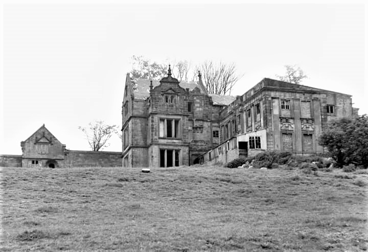 Brymbo Hall long after its heyday.