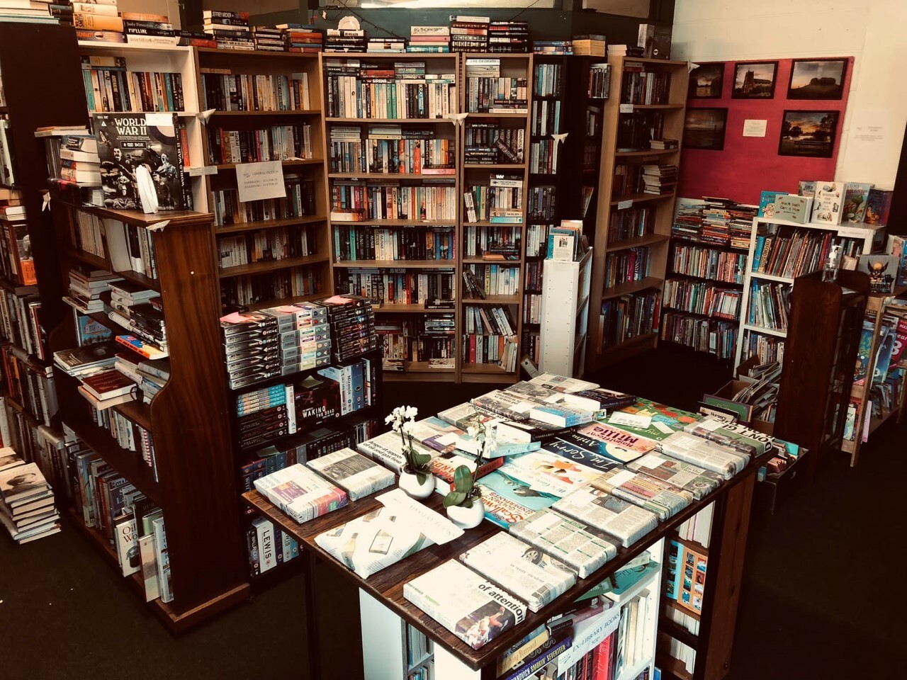 Berwyn Bookshop, Mynydd Isa.