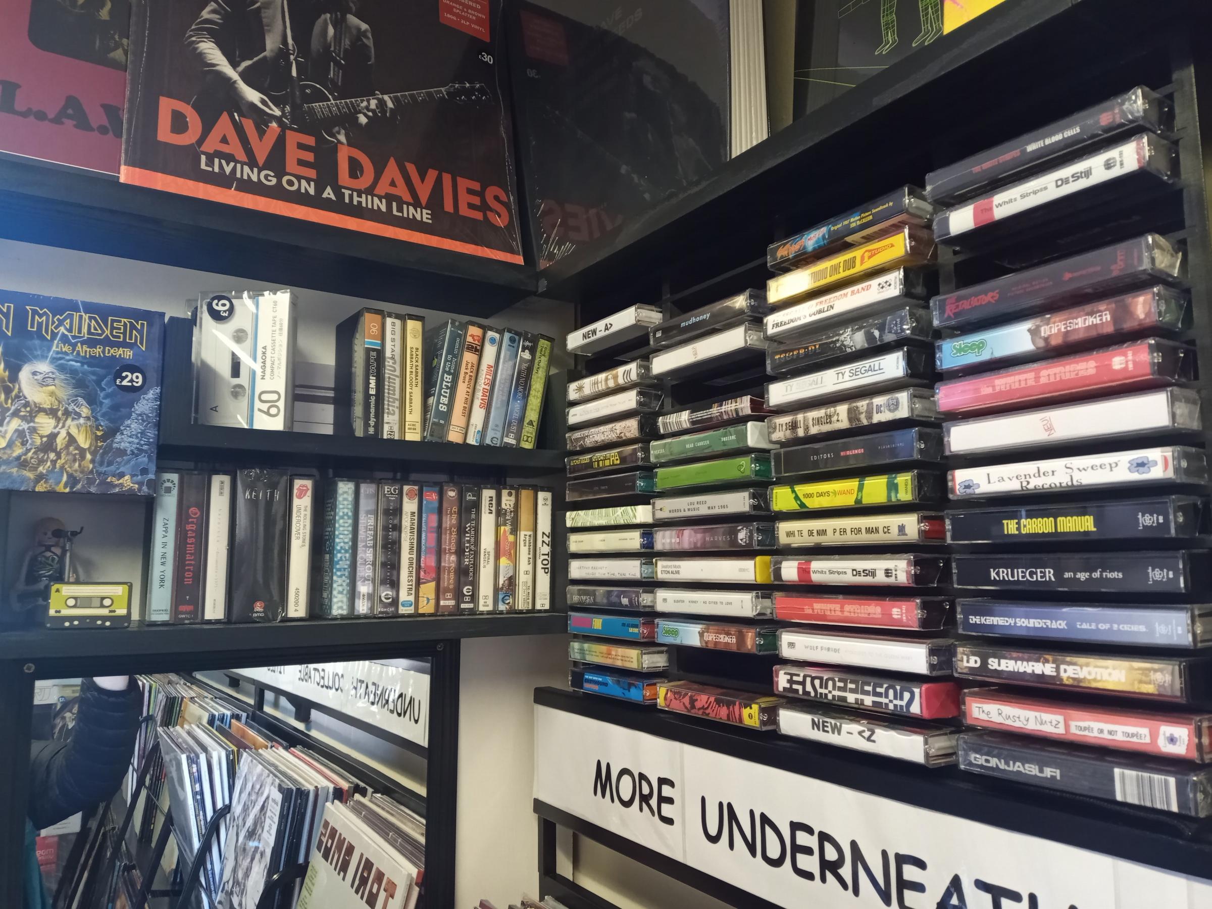 A variety of formats available at VOD Music in Mold