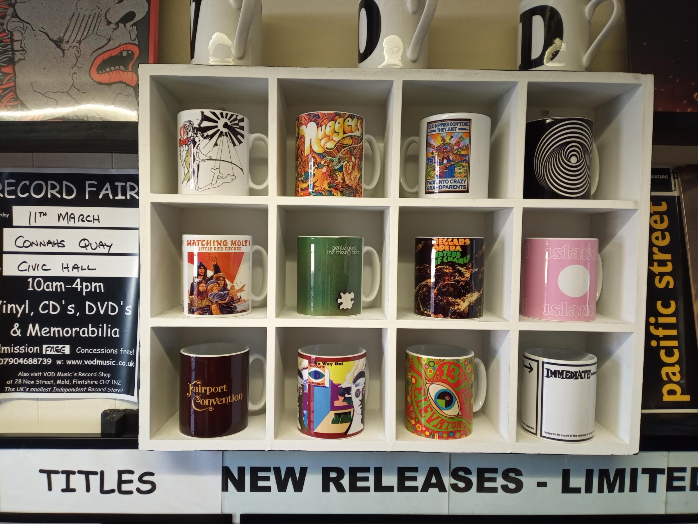 Themed mugs VOD Music in Mold
