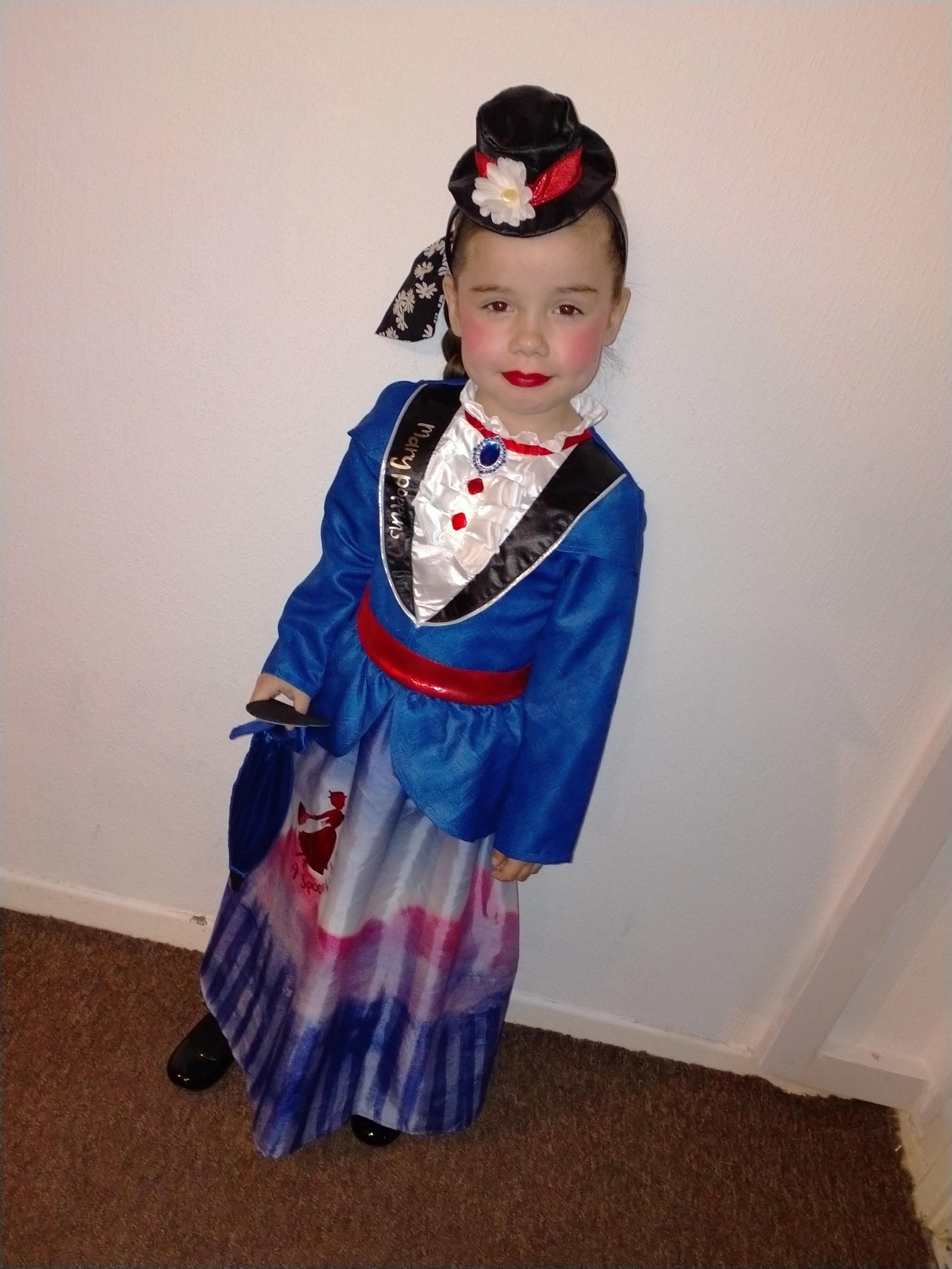 Lisa Roberts, from Acrefair: My daughter Elsie as Mary Poppins, practically perfect in every way.