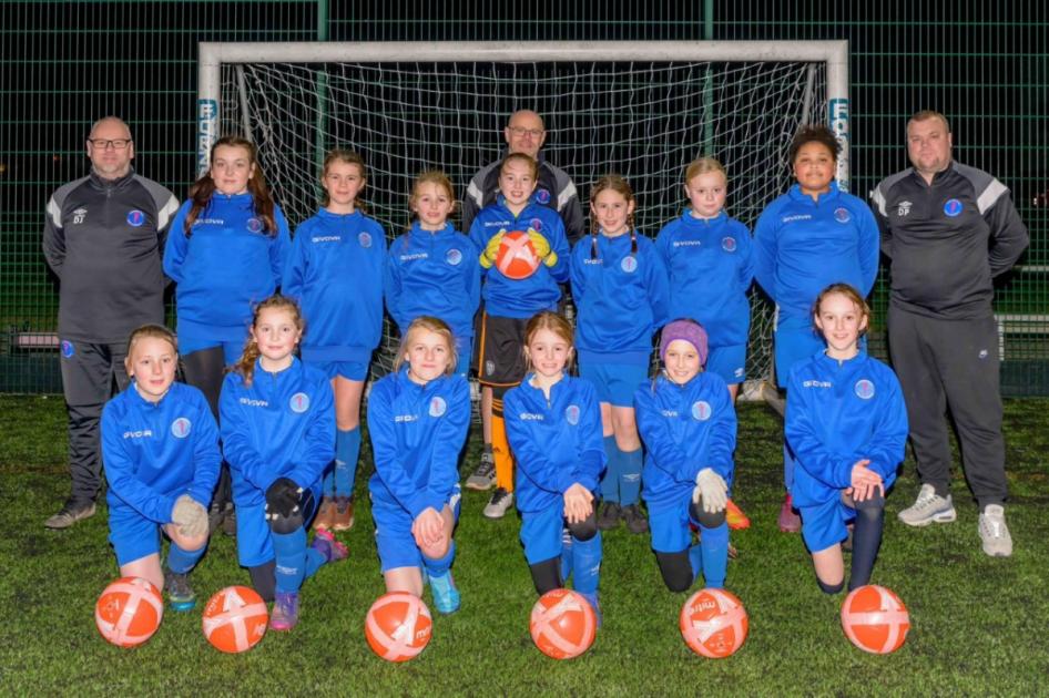 Northop Hall girls under 11's to dribble up Moel Famau to raise funds
