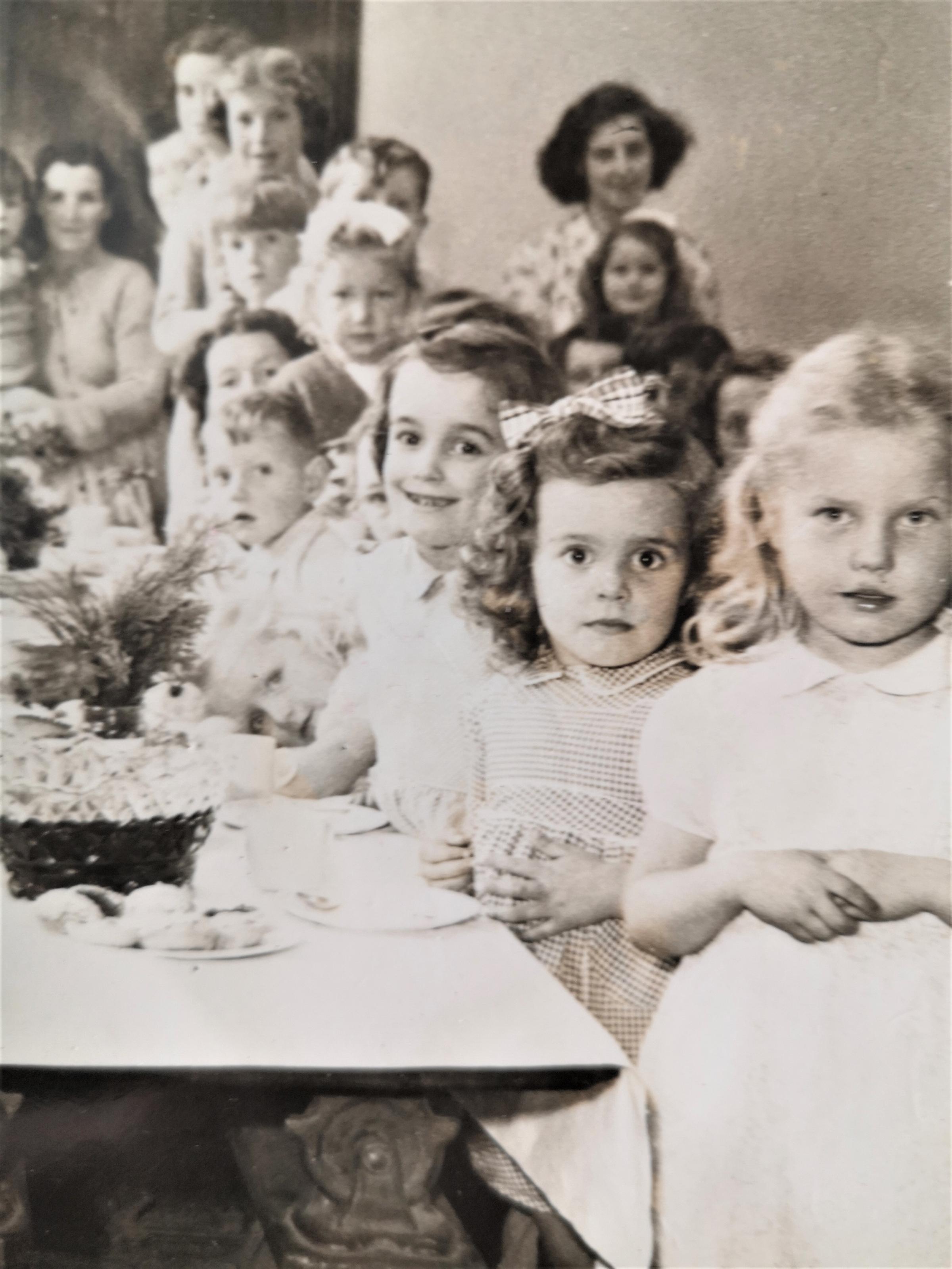 Queen Elizabeth Coronation celebrations at Parc Alun in Mold, 1953. Photo courtesy of Joan Evans