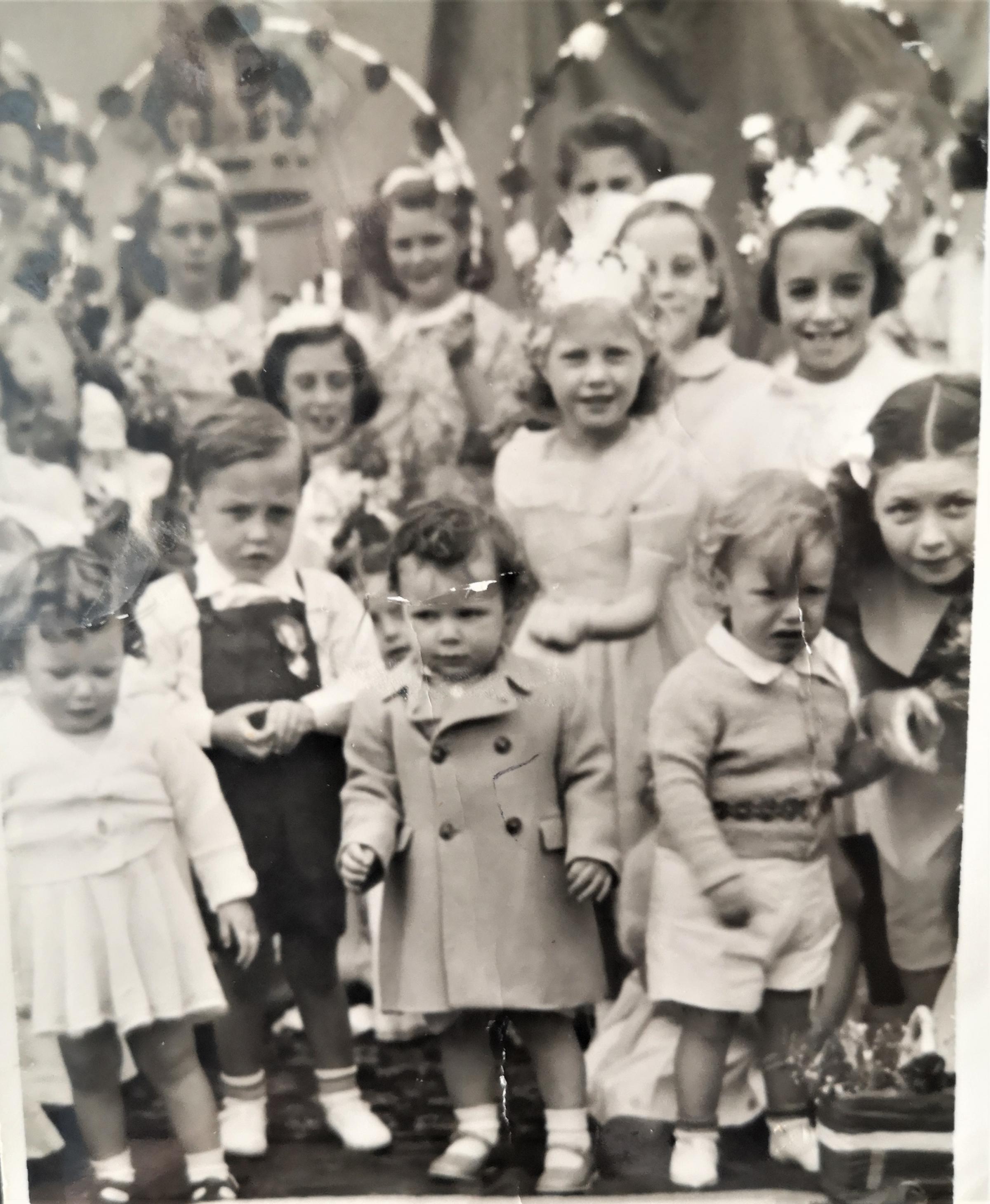 Queen Elizabeth Coronation celebrations at Parc Alun in Mold, 1953. Photo courtesy of Joan Evans