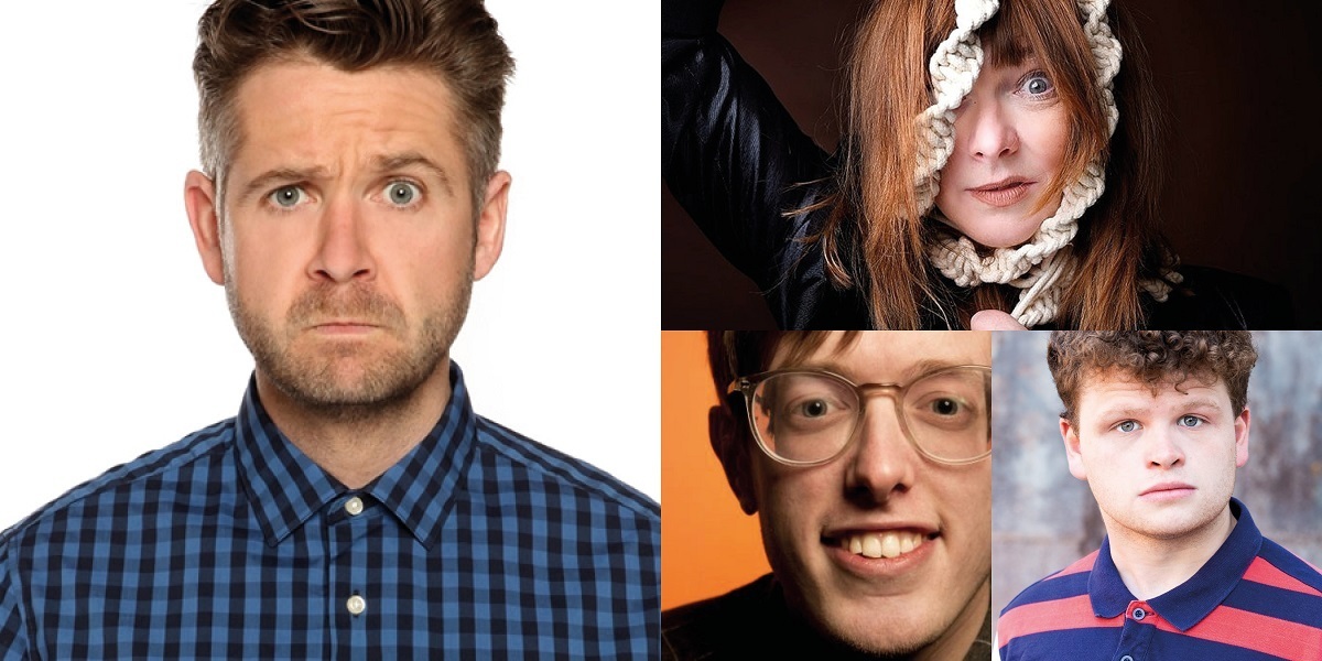 Theatr Clwyd Comedy Club line-up for May.