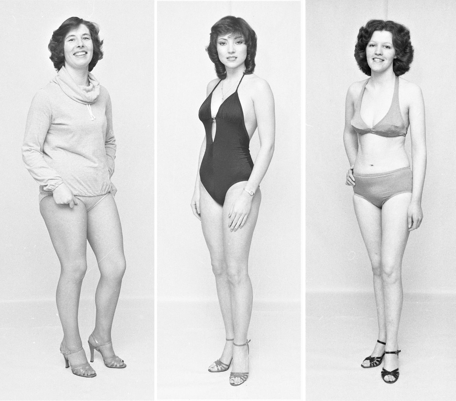 Miss Lovely Legs contestants, 1980.
