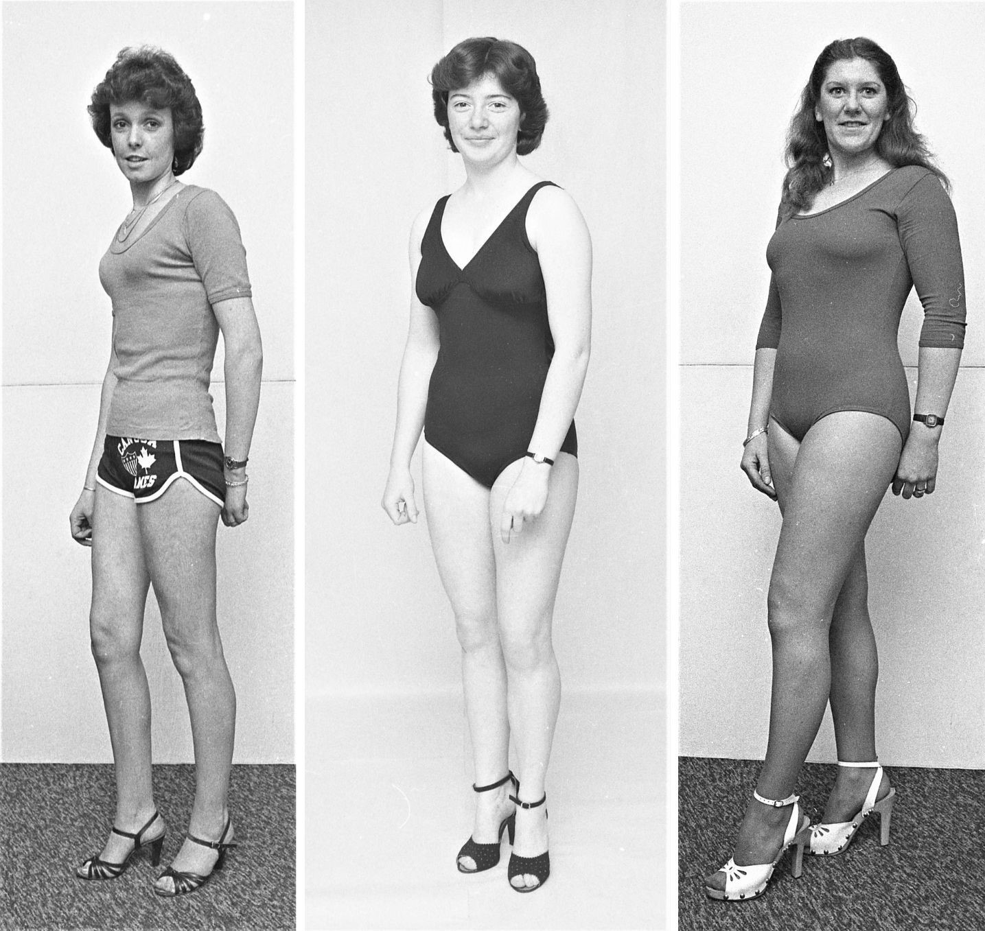 Miss Lovely Legs contestants, 1980.
