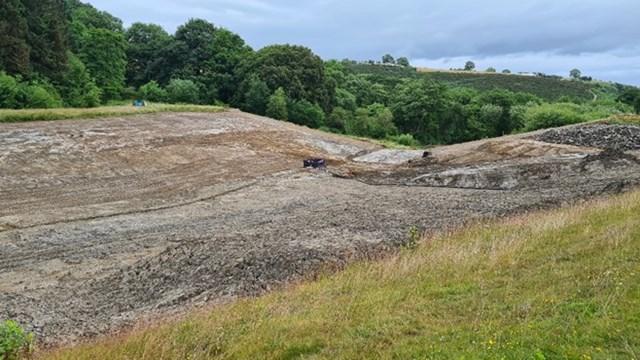 Work being carried out to restore Cilcain reservoirs to natural state 