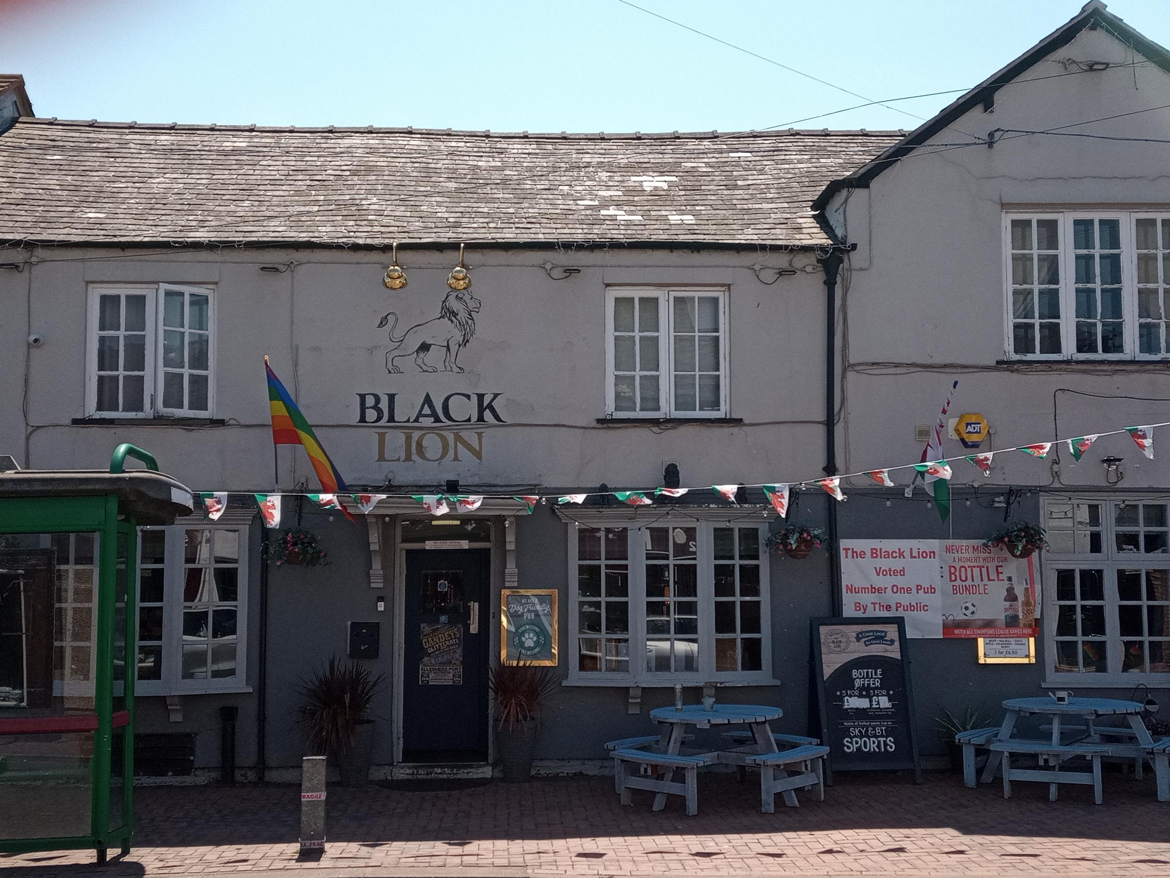 The Black Lion in Buckley.