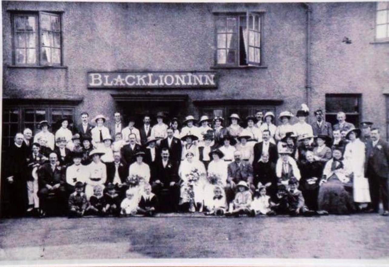 The Black Lion in Buckley circa the Victorian era. Landlord Mark Thomas said: Every time we see this photo it always brings a smile to our faces, it shows The Black Lion has been a pillar of our community for many many years! We are so proud call it