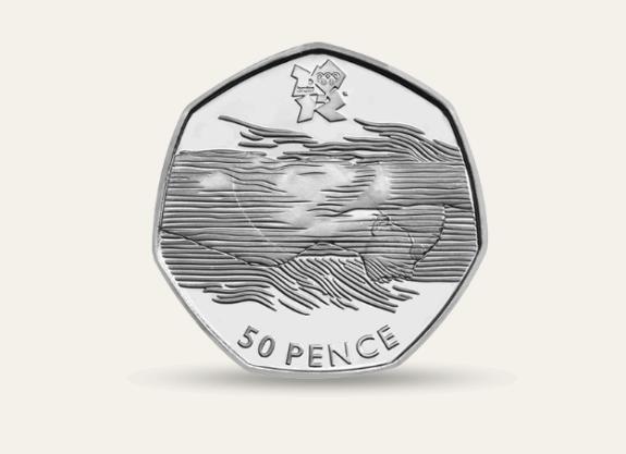 The Leader: The “extra-special” 2011 Olympic Games aquatics 50p coin The Leader: The “extra-special” 2011 Olympic Games aquatics 50p coin