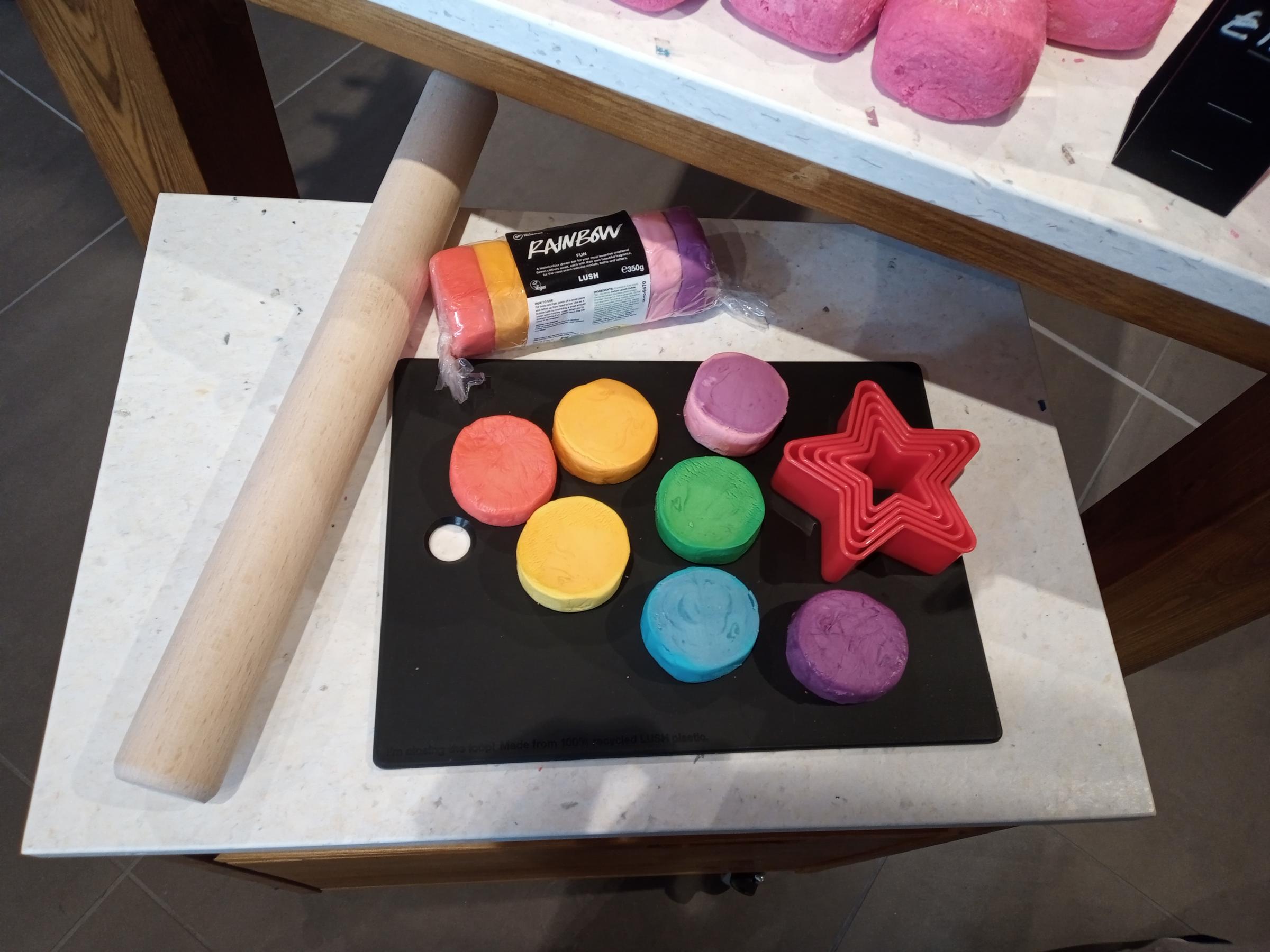 Lush products - where fun meets practical.