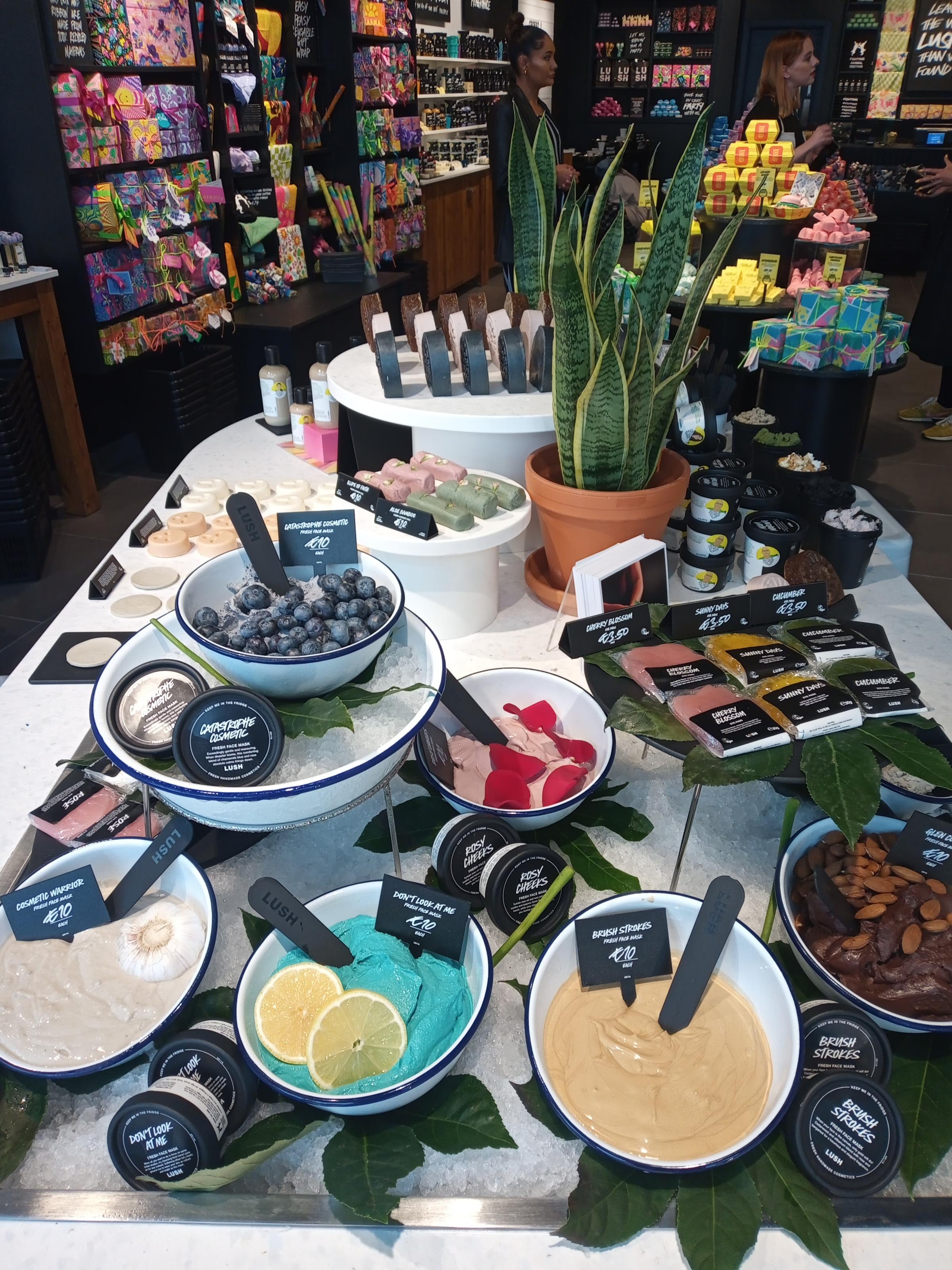 Its a hands-on experience at Lush Broughton.