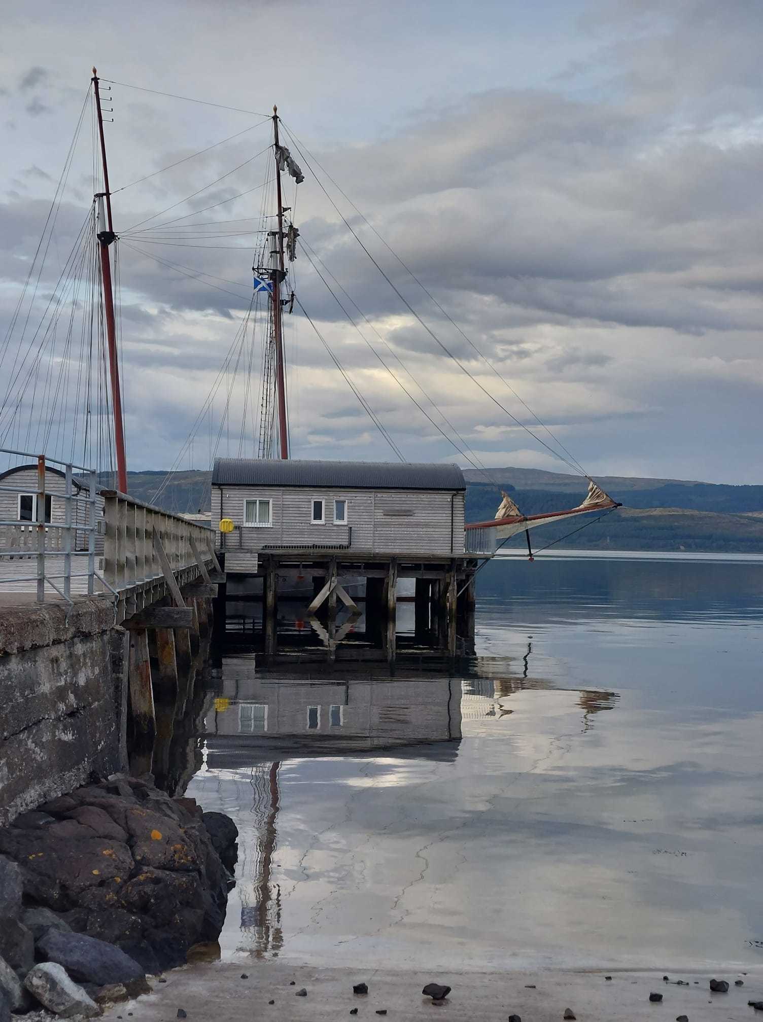 Salen Pier, Isle of Mull. Picture: Dorothy Williams
