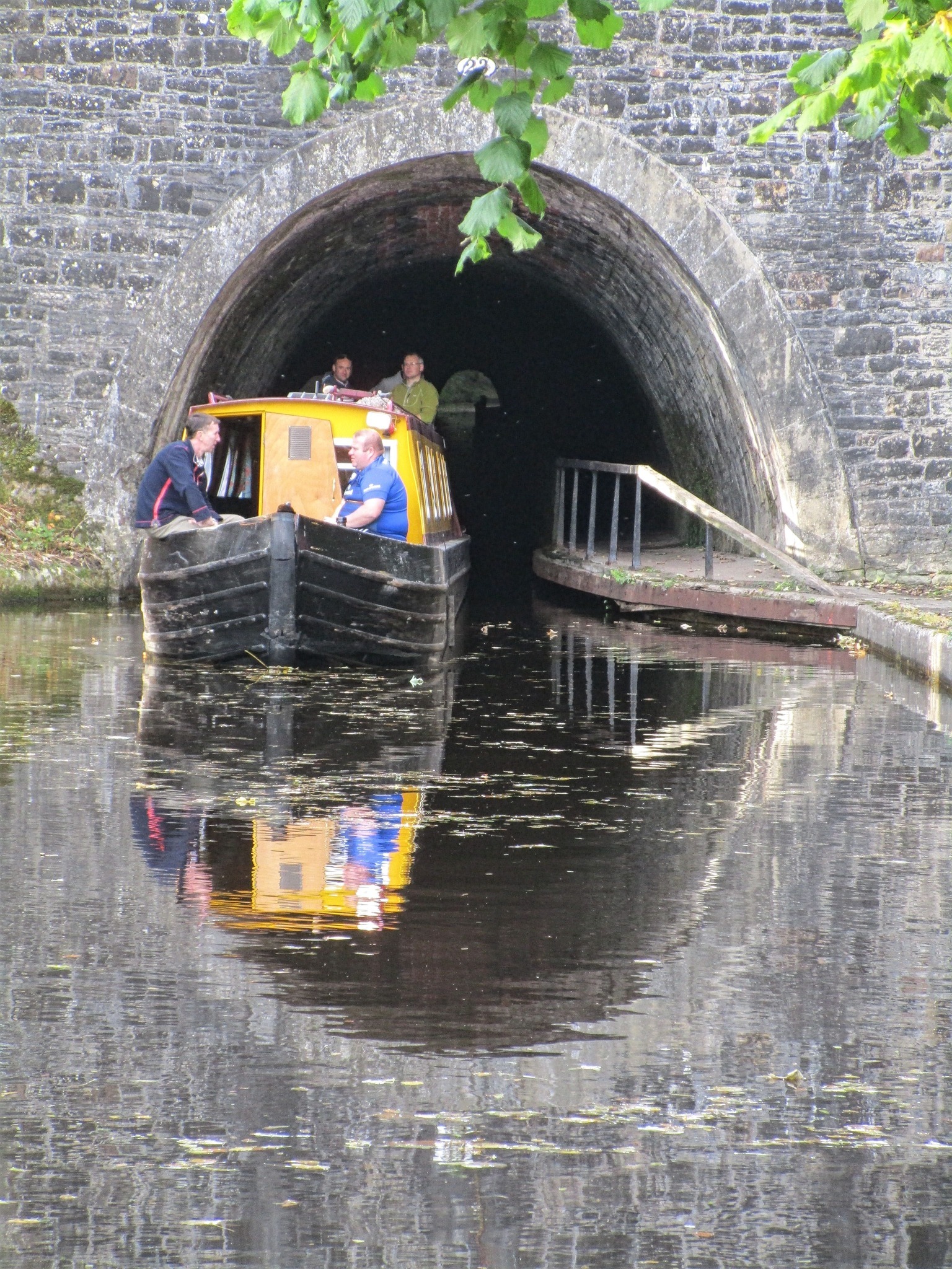 Chirk canal tunnel. Picture: Michael Stenson
