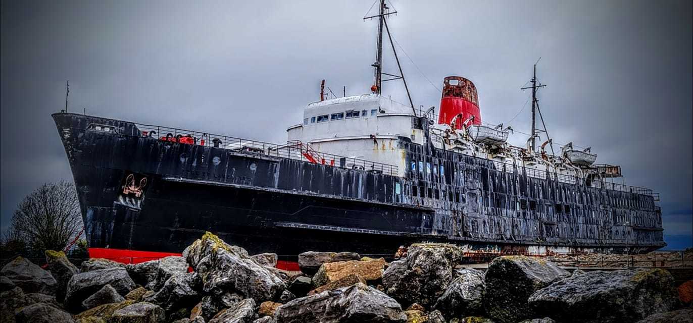 The Duke of Lancaster ship in February 2022. Photo: Andy Beacher