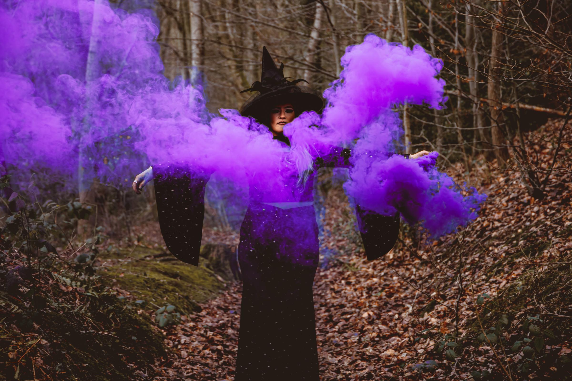 Witch in the woods.