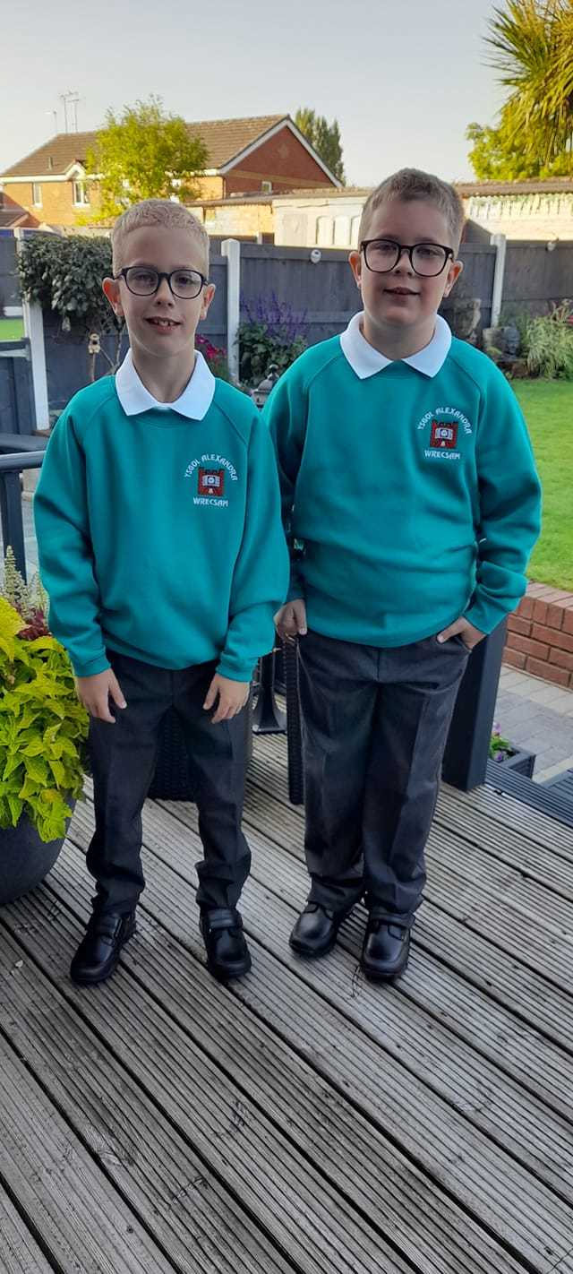 Louise Hill Pre Bostock: My twin boys going into Year 5.