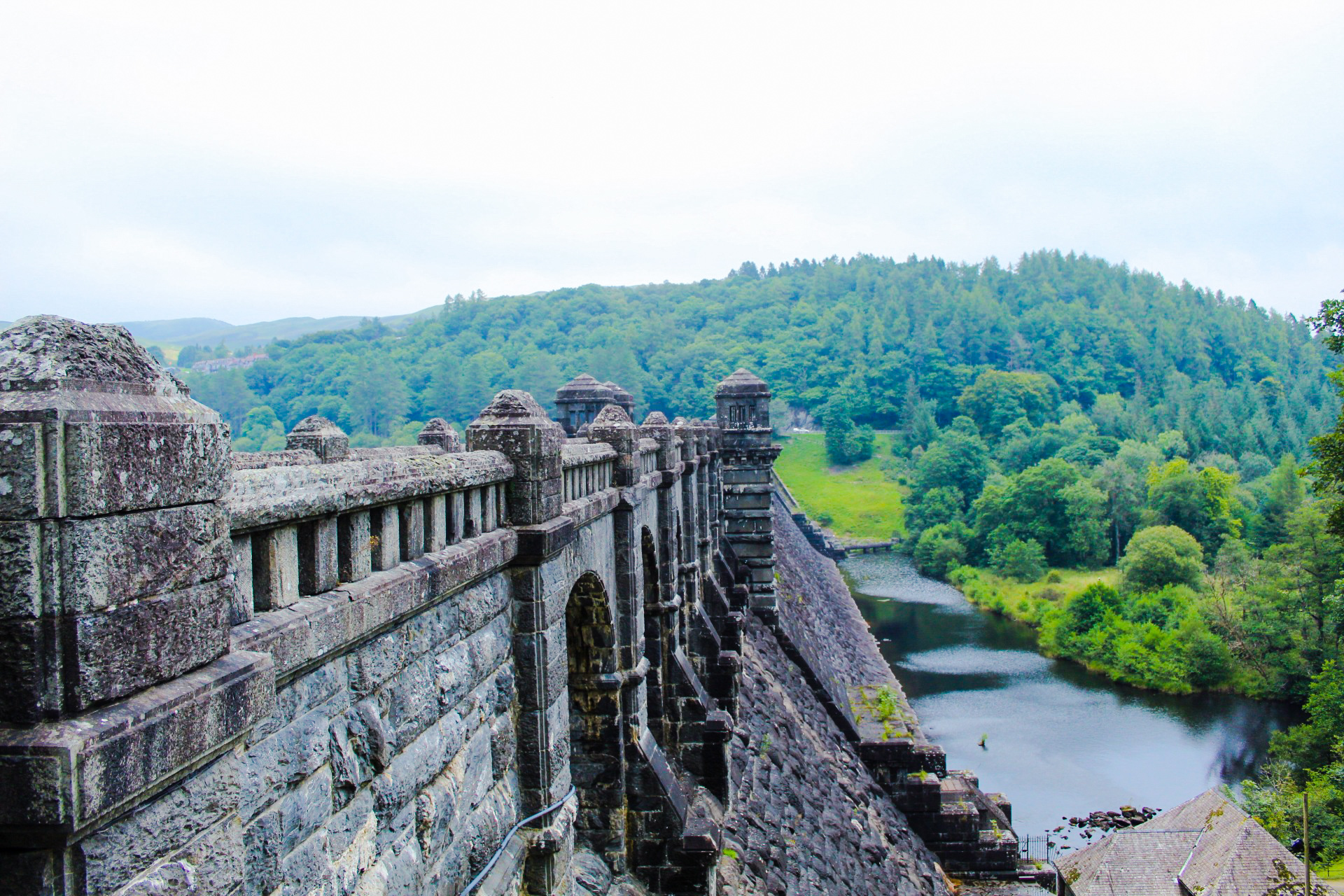 At Lake Vyrnwy. Picture: Ann Parry