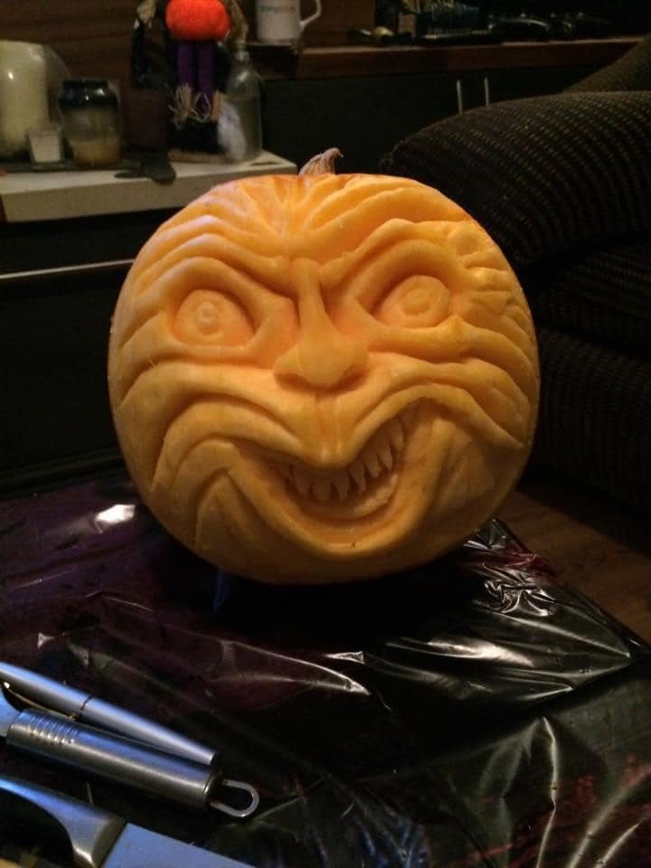 Creative carving from Mel Griffiths.