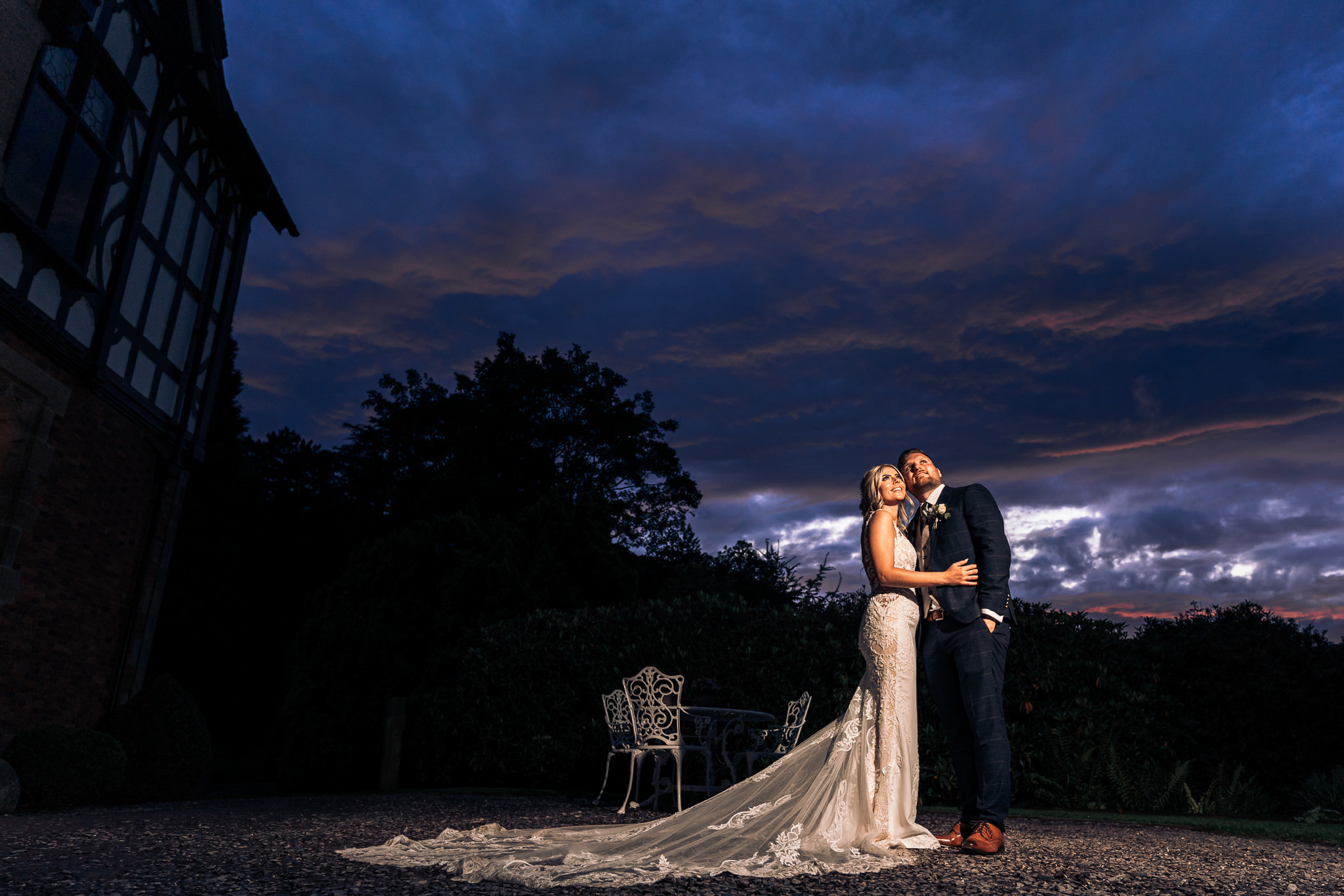 Wedding day image by award-winning Richard Miller Photography