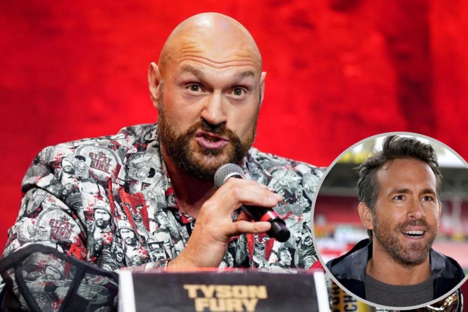 Tyson Fury challenges Deadpool to boxing match after Wrexham thrash Morecambe