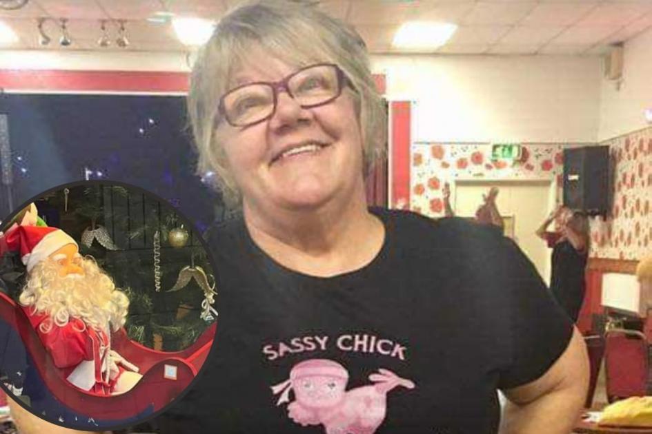 Woman touched by acts of kindness after charity shop's Christmas display items stolen