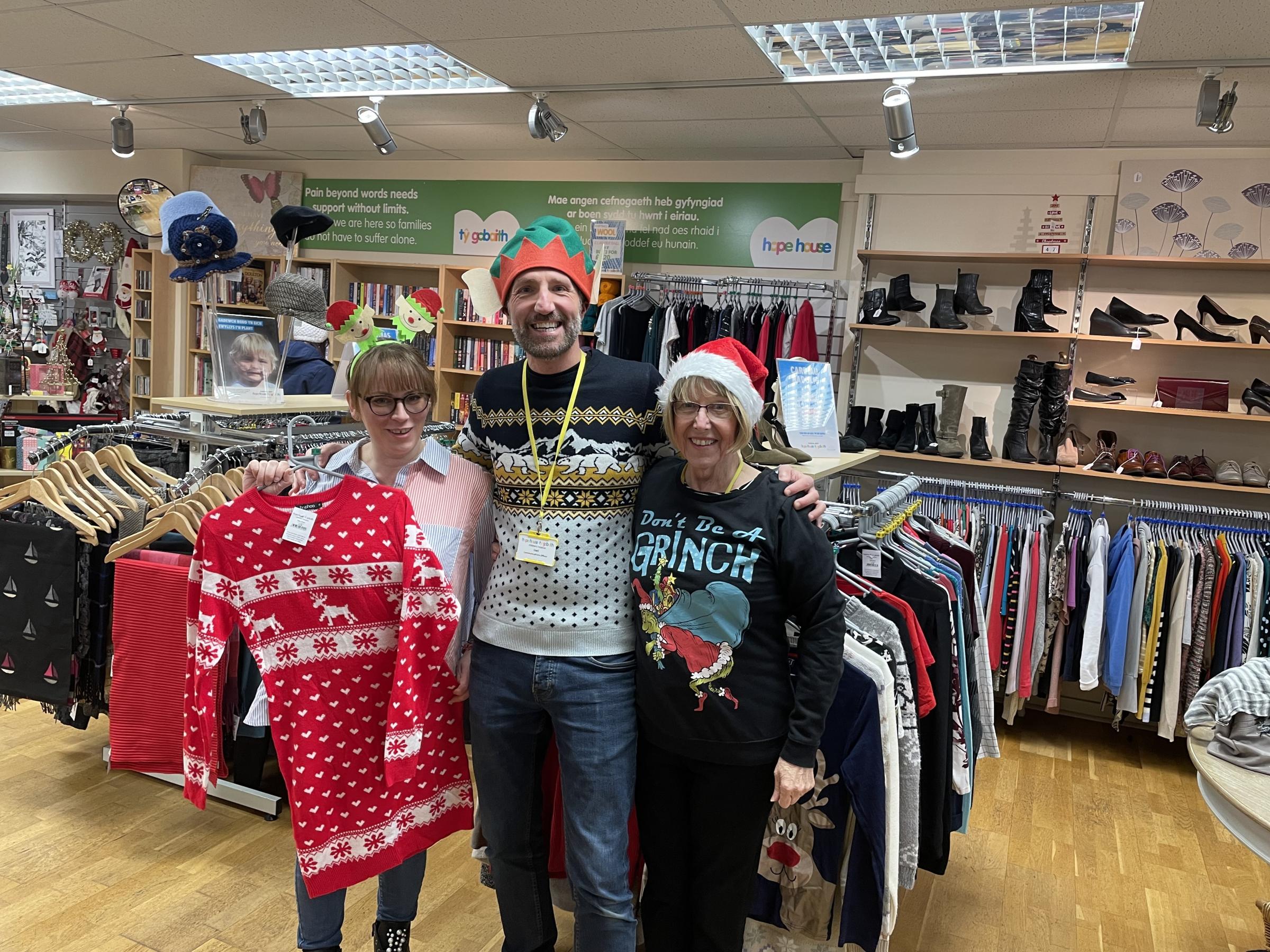 Christmas Jumper Day support for Hope House Hospic