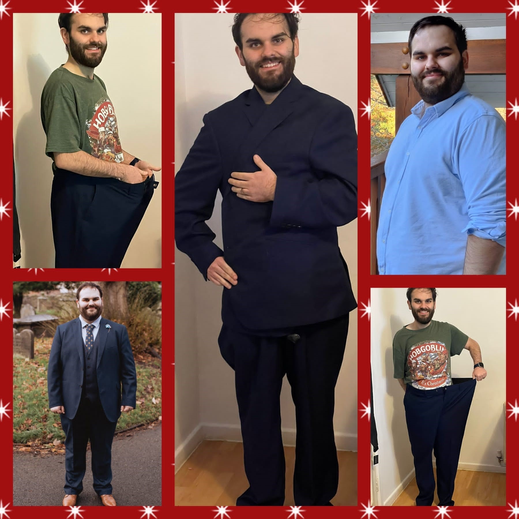 James was named Mr Sleek at the annual Slimming World competition.