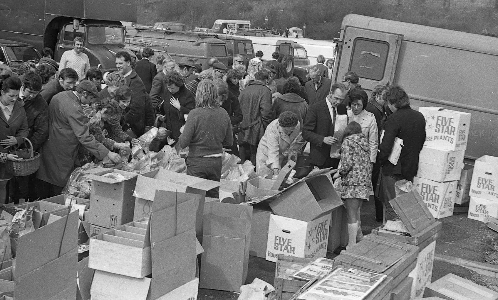 Beast Market, Wrexham, 1971.