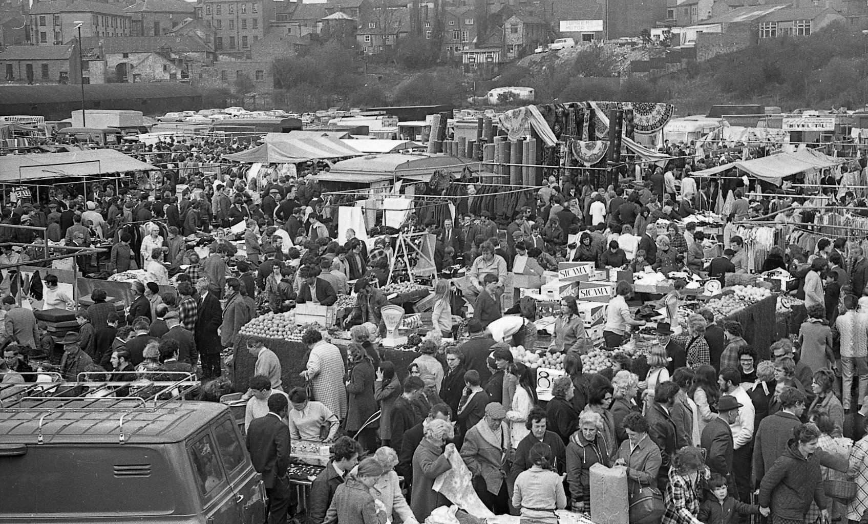 Beast Market, Wrexham, 1971.