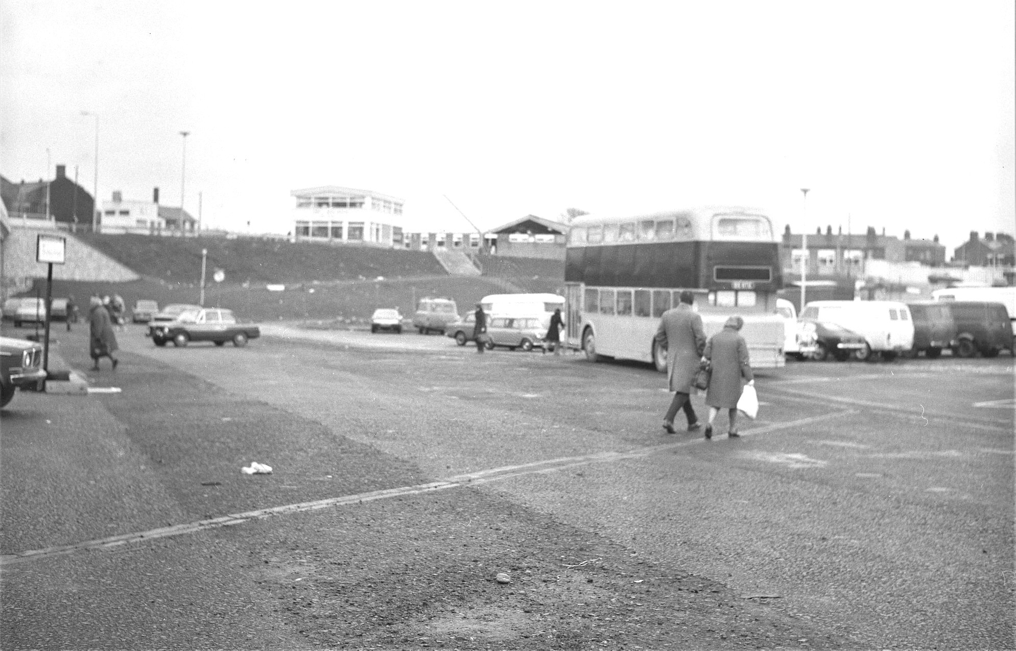 Eagles Meadow flyover, February 1977.