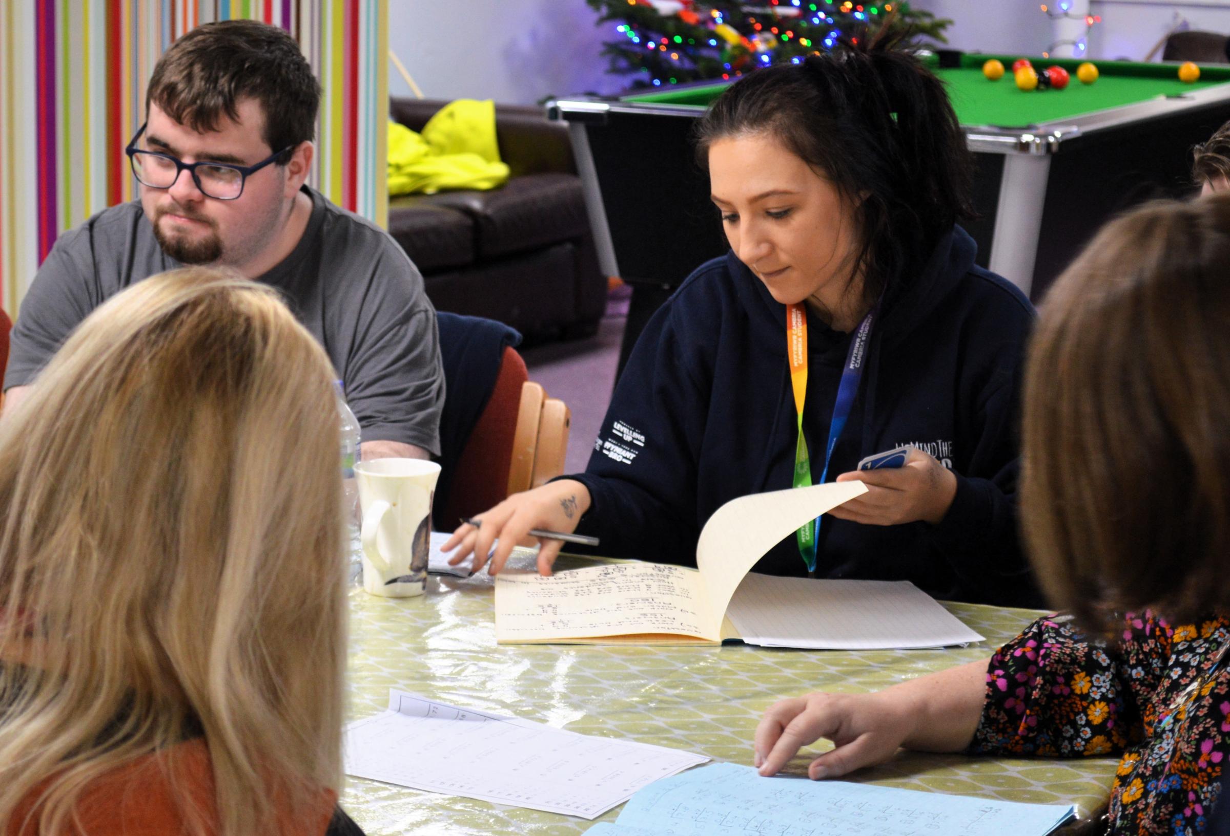 WeMindTheGaps employability and confidence-building sessions take place at the Jade Jones Pavilion in Flint and Coleg Cambrias Yale site in Wrexham.