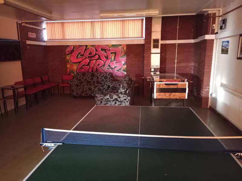 Part of the youth club at George Edwards Hall.