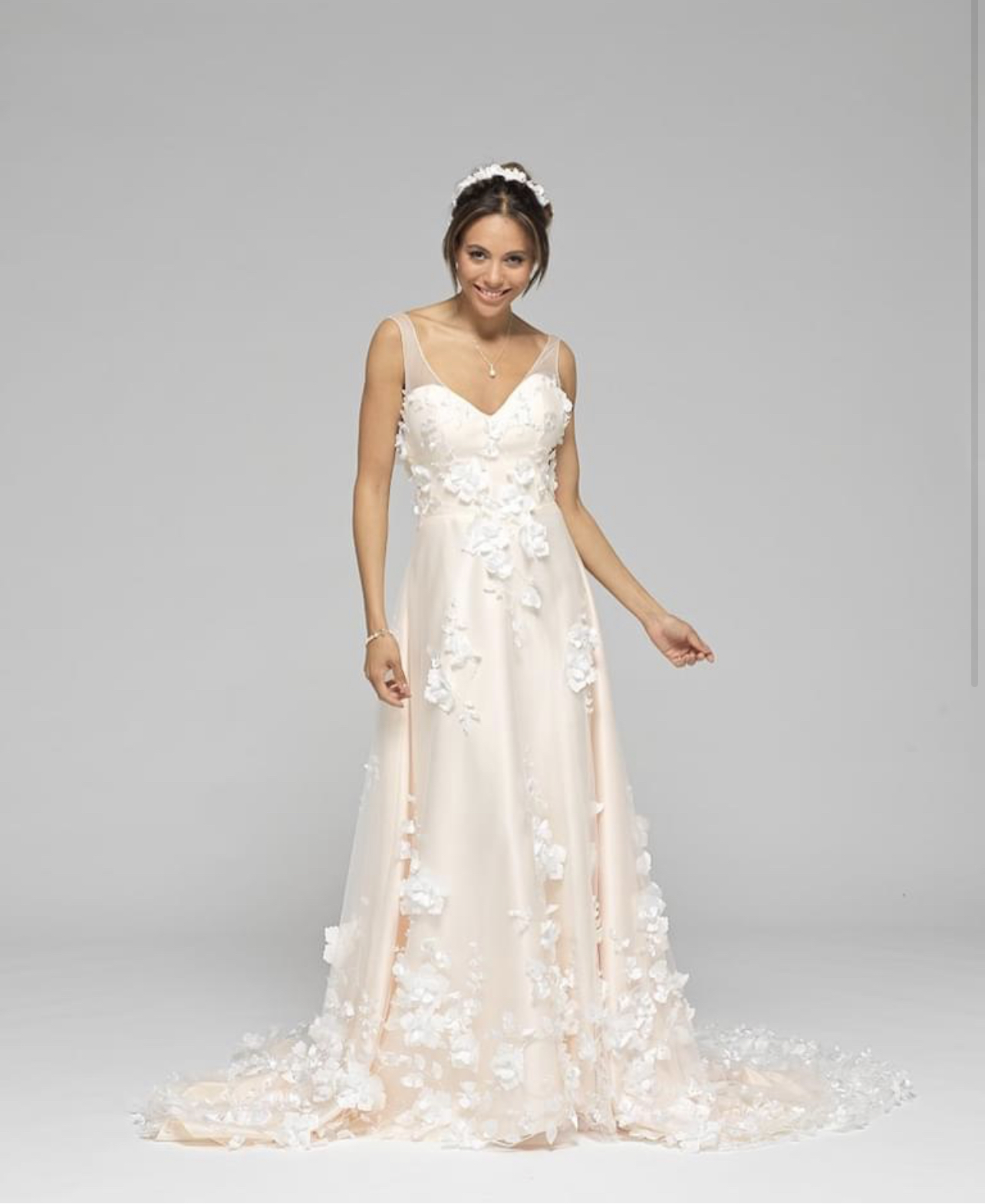 A wedding gown from the Shane Moore Designs Venus Collection
