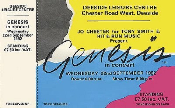 Genesis - Deeside Leisure Centre.