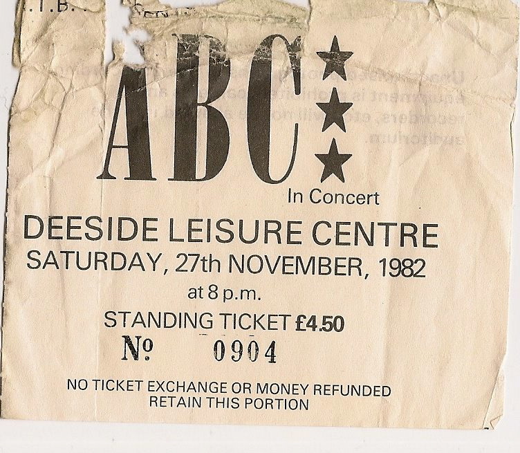 ABC 1982 - Deeside Leisure Centre.