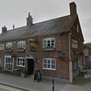 The altercation took place at the Rising Sun pub in Tarporley (Credit: Google Maps)