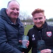 ALL SMILES: Niall McGuinness and Flint Town United